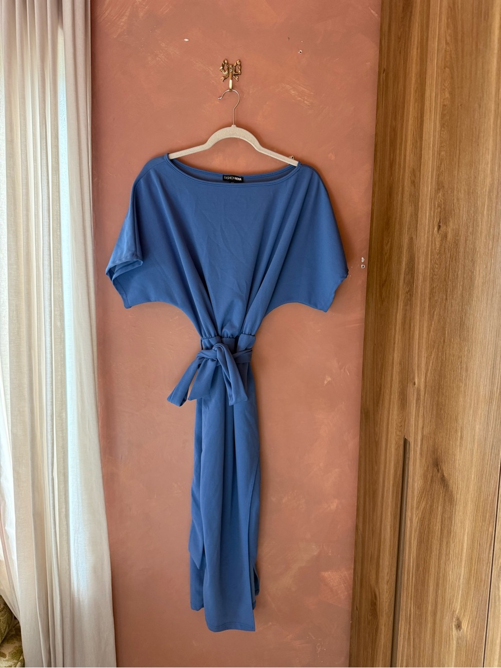 Blue fashion nova dress